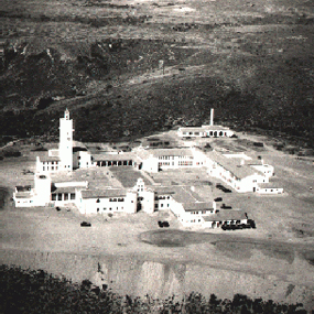 SDSU's new campus on Montezuma Mesa in 1930